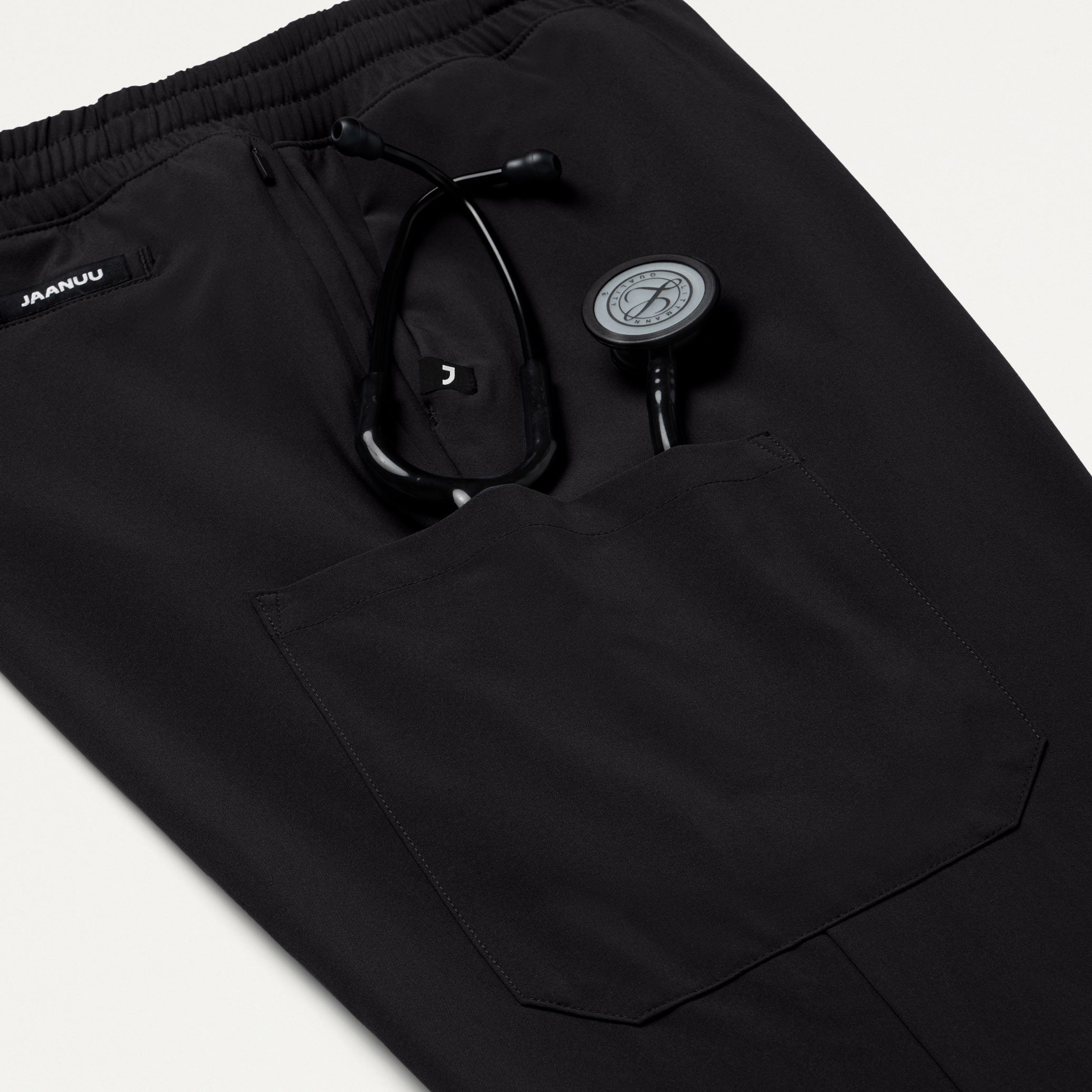 Brooks Straight-Leg Scrub Pant - Black - Image 5