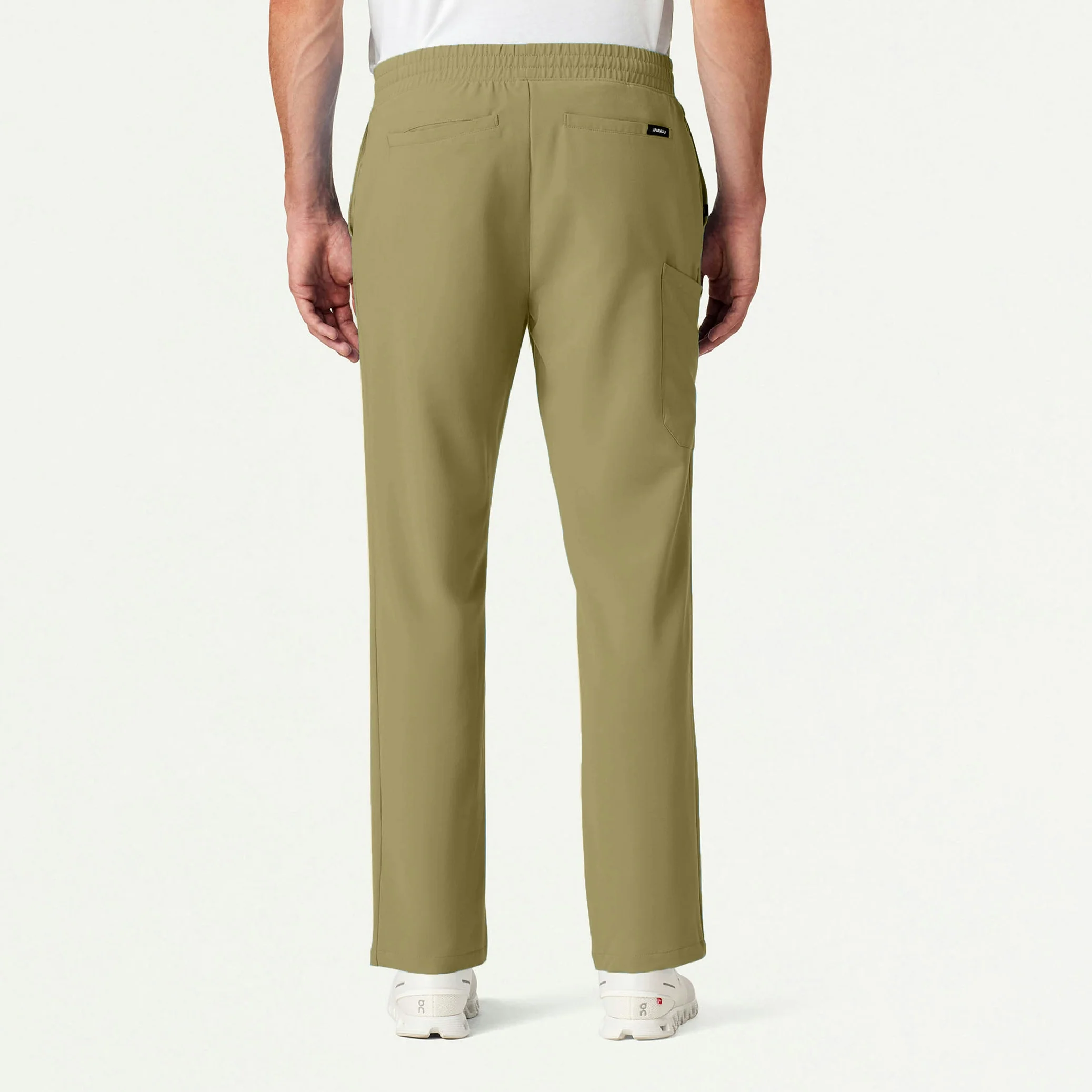 Rhodes Everyday Straight-Leg Scrub Pant - Ceramic Khaki - Image 3