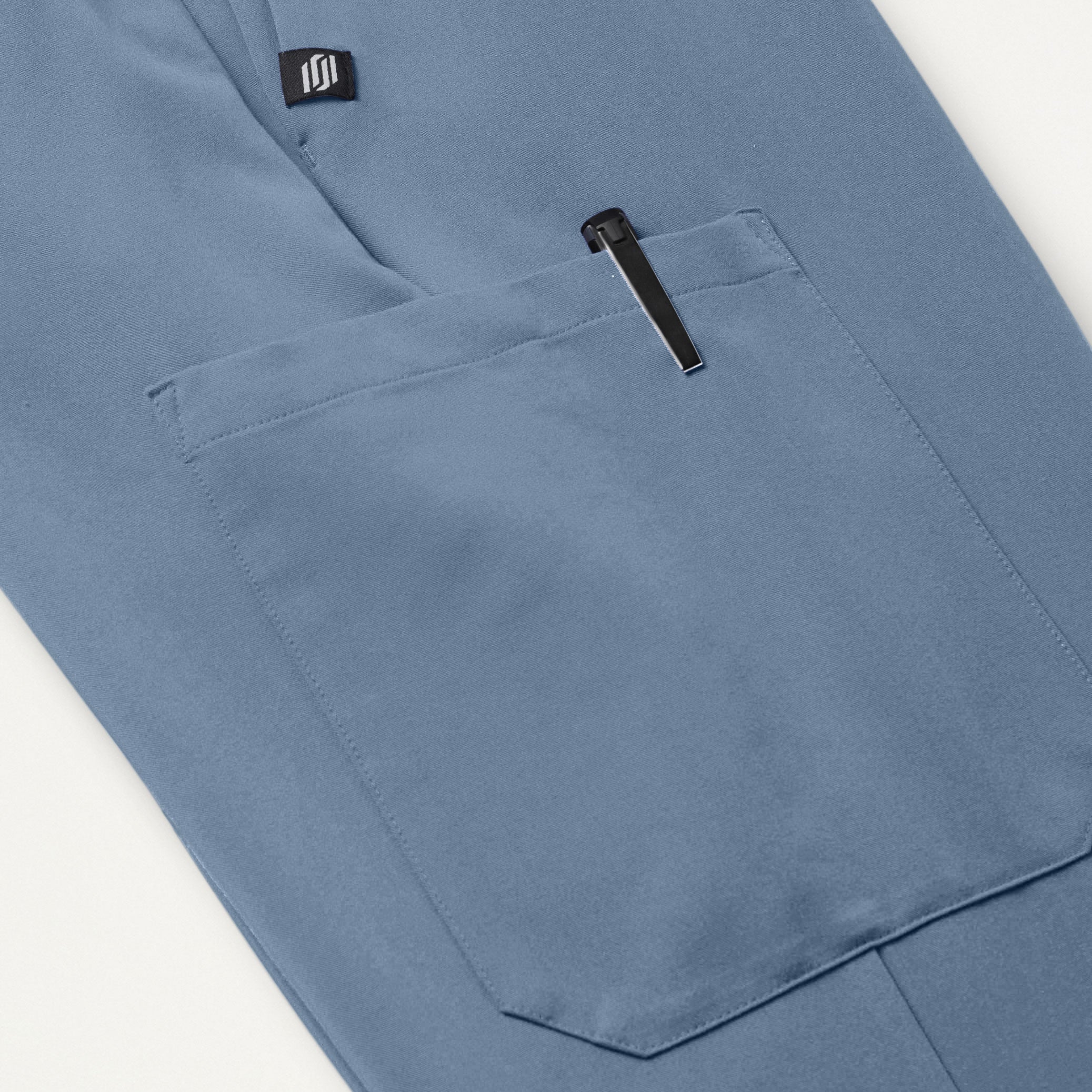 Rhodes Everyday Straight-Leg Scrub Pant - Storm Blue - Image 6