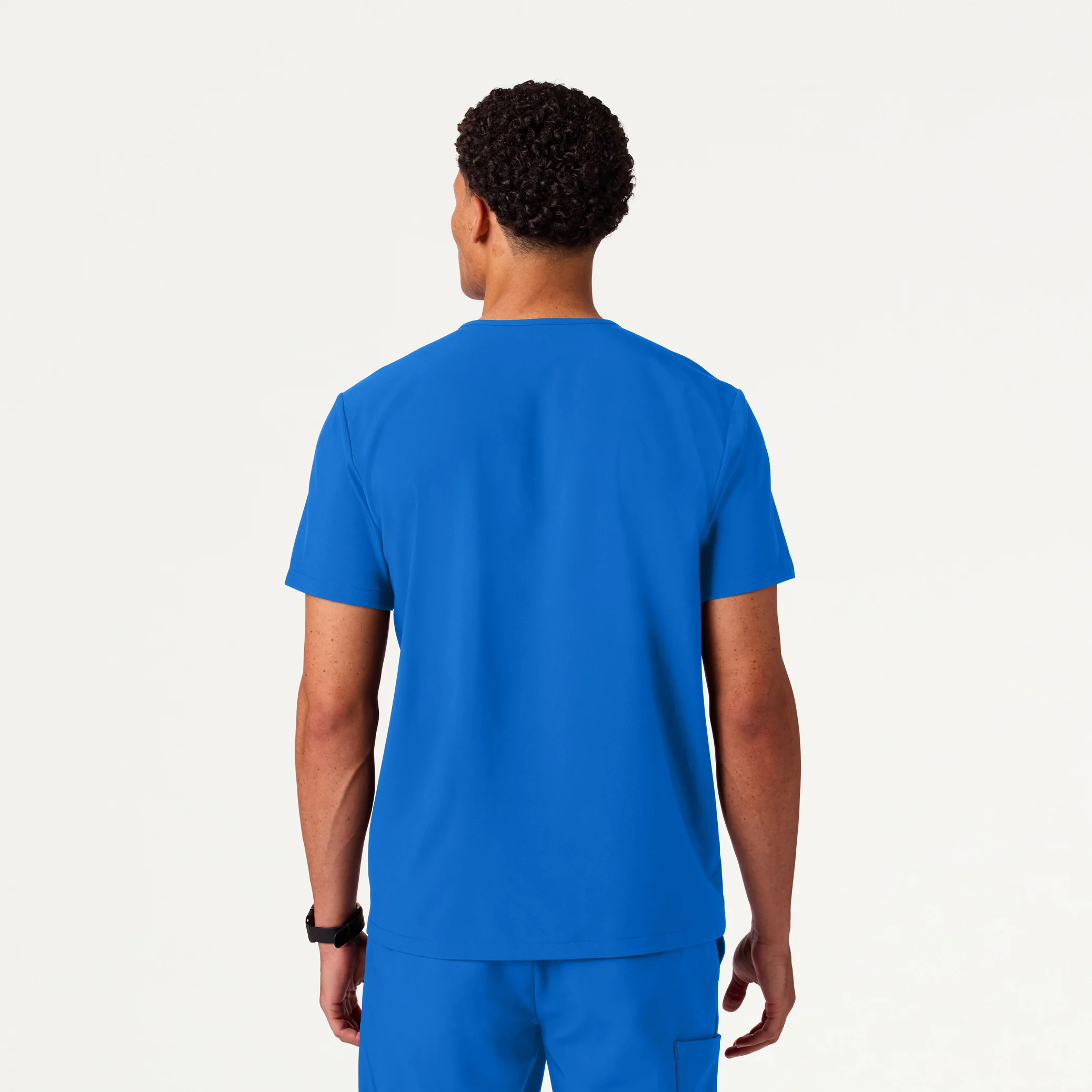 Rhys 1-Pocket Scrub Top - Royal Blue - Image 4