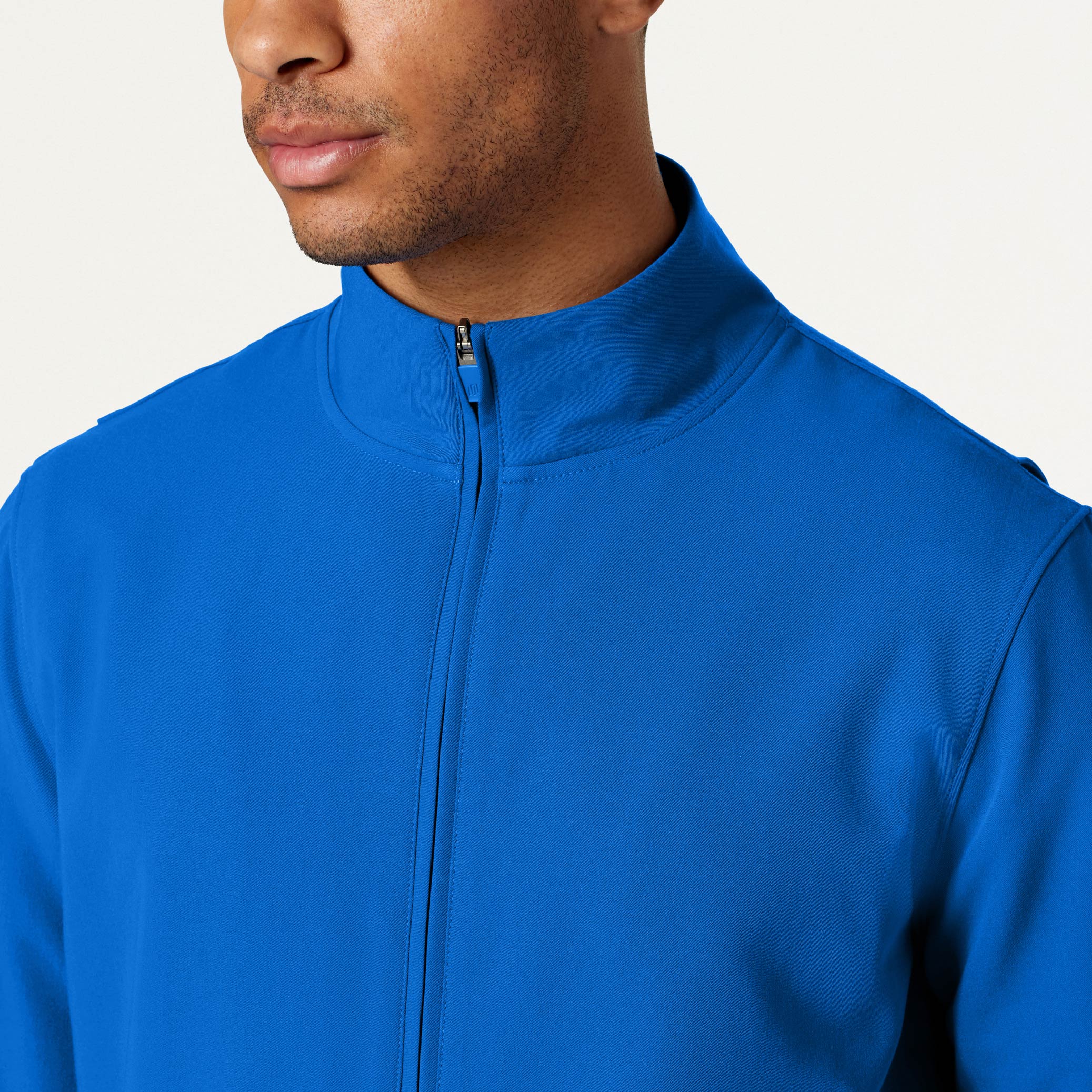 Wolfe Everyday 6-Pocket Scrub Jacket - Royal Blue - Image 5