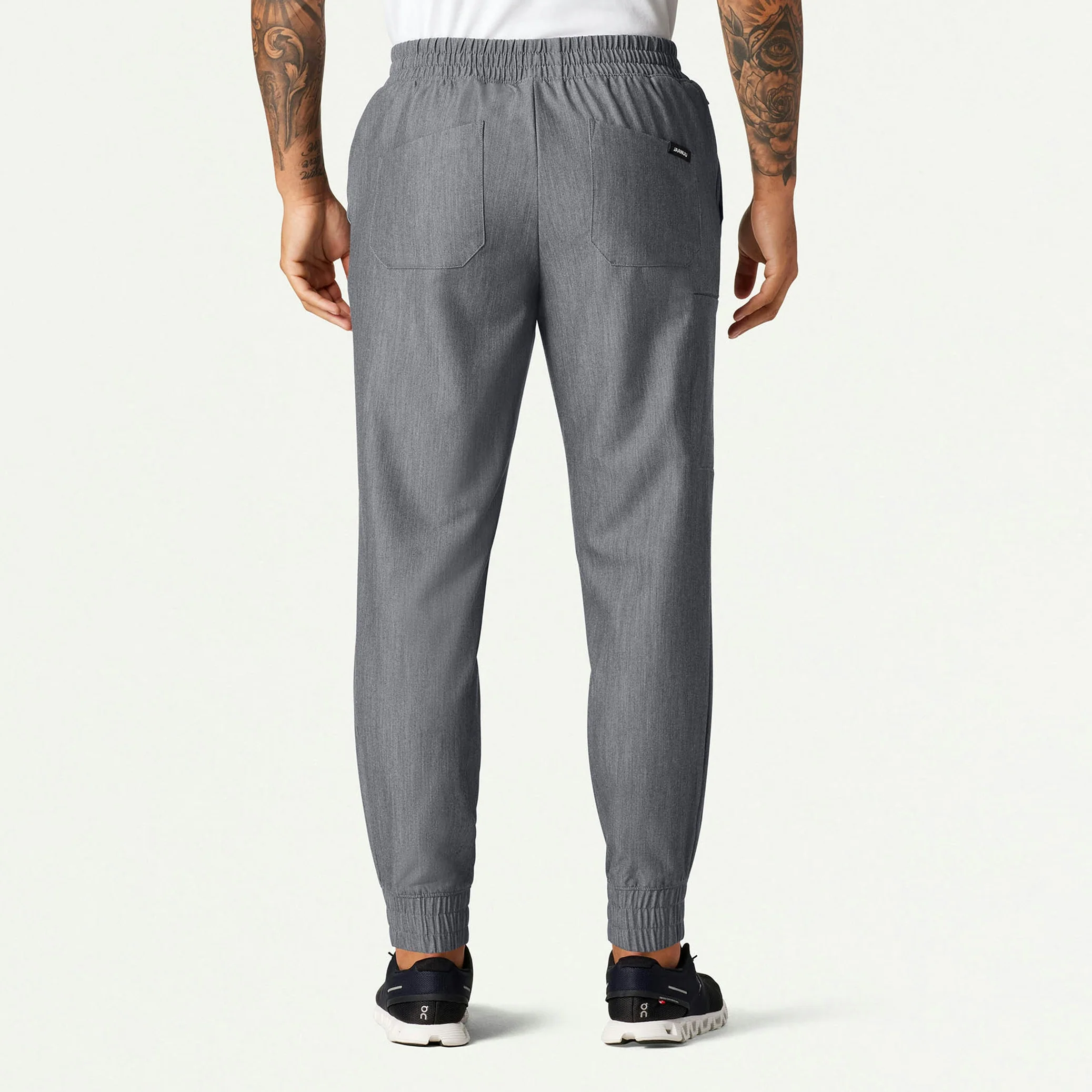 The Bentham Jacket Scrub Set - Heather Gray - Image 2