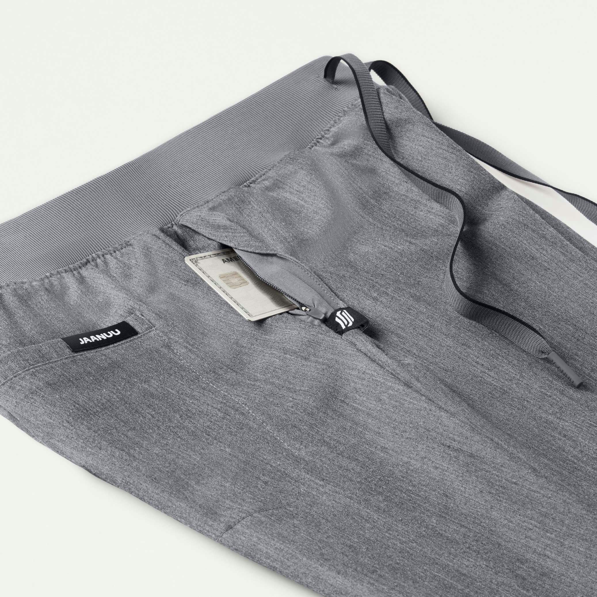 The Bravais Essential Scrub Set - Heather Gray - Image 2