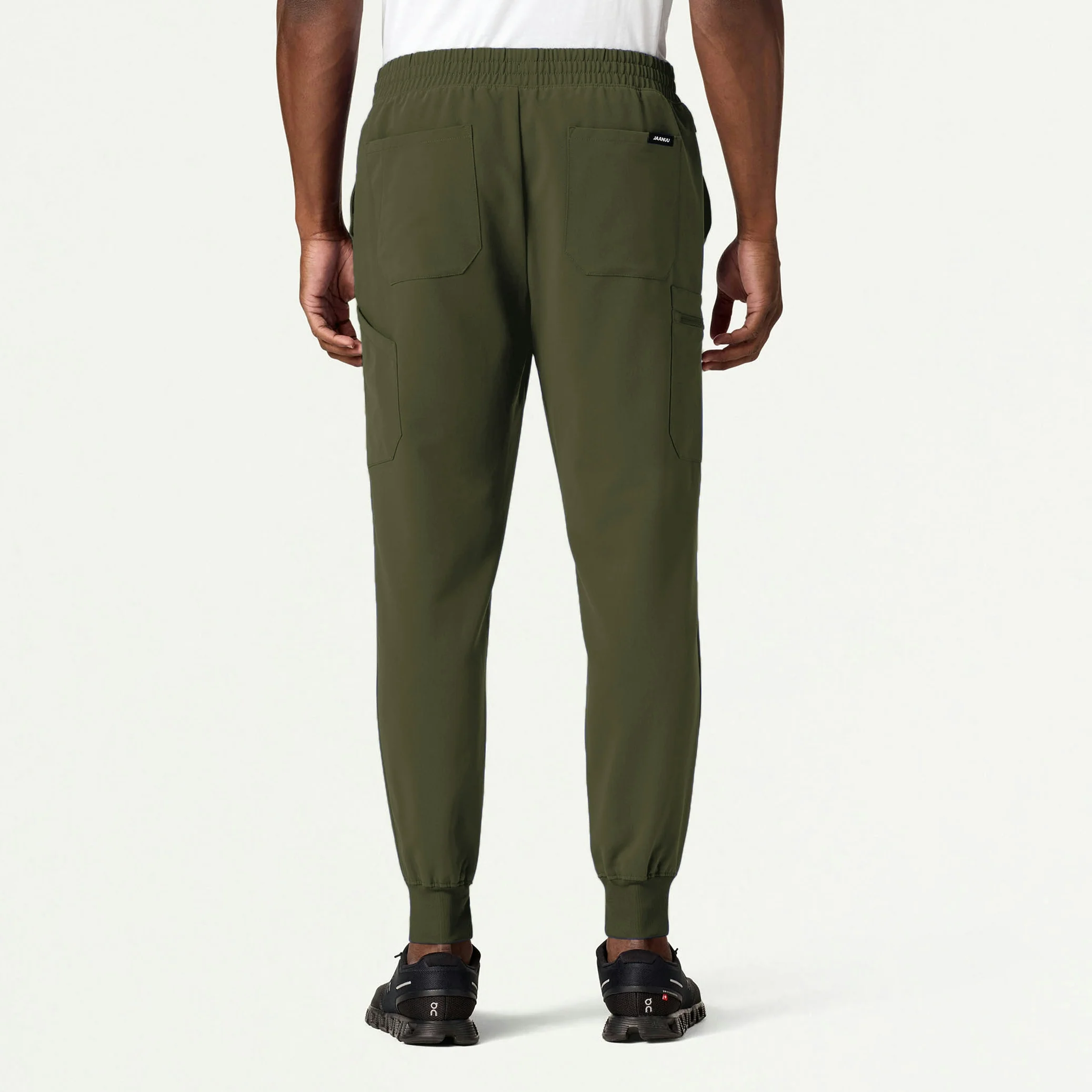 The Geiger Vest Scrub Set - Olive - Image 2