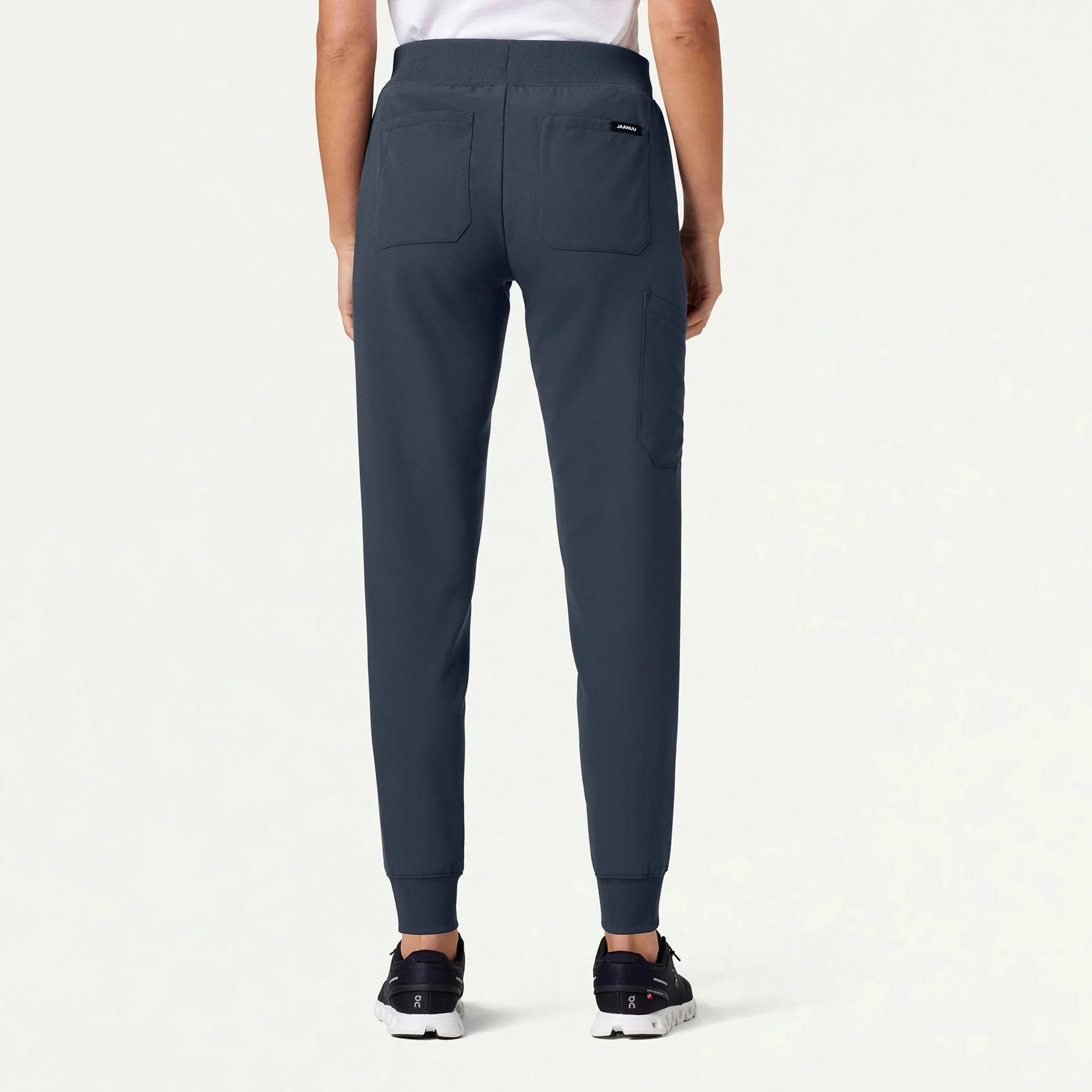 The Gia Jacket Scrub Set - Carbon Gray - Image 2