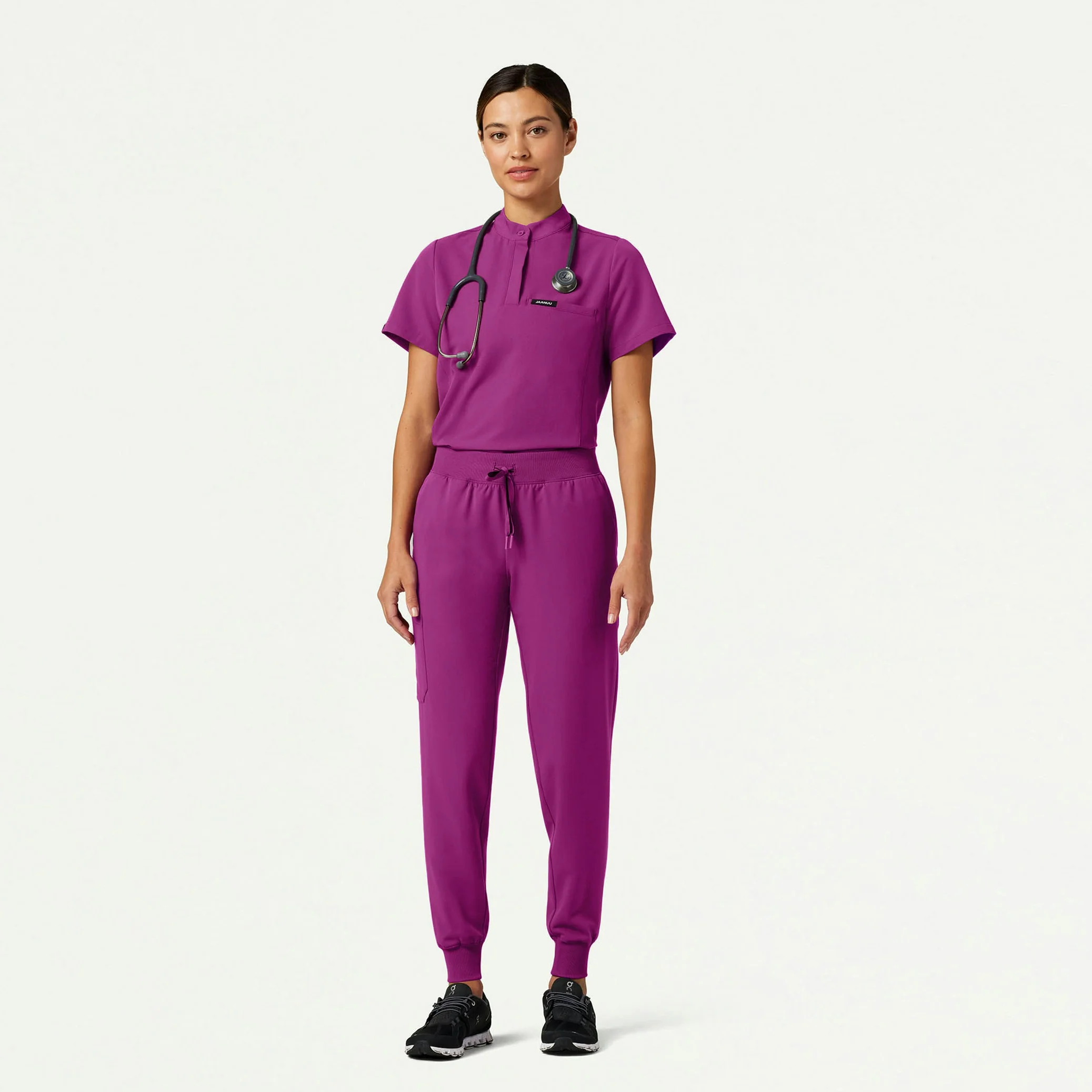 The Isa Essential Scrub Set - Midnight Navy