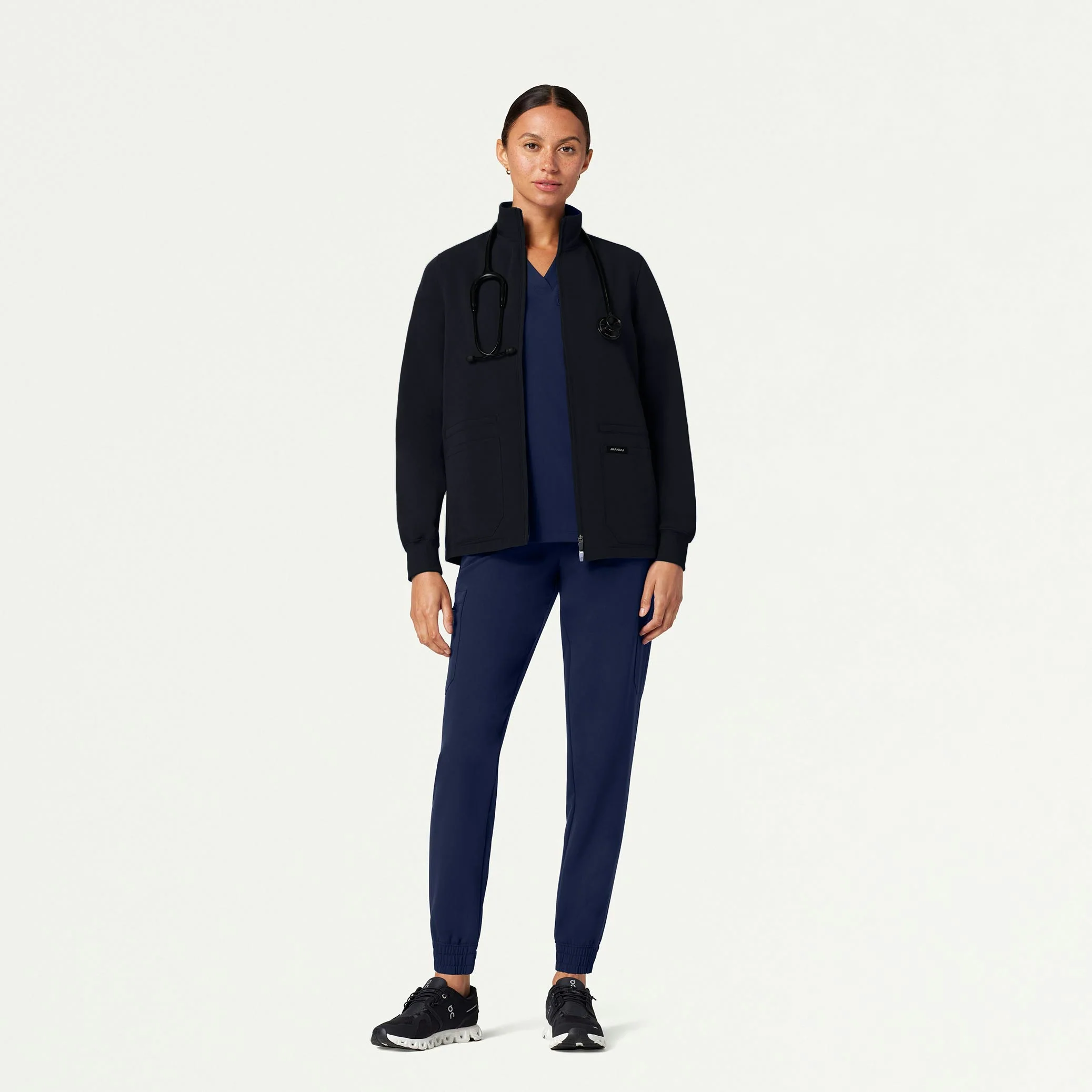 The Lavo Jacket Scrub Set - Royal Blue - Image 2
