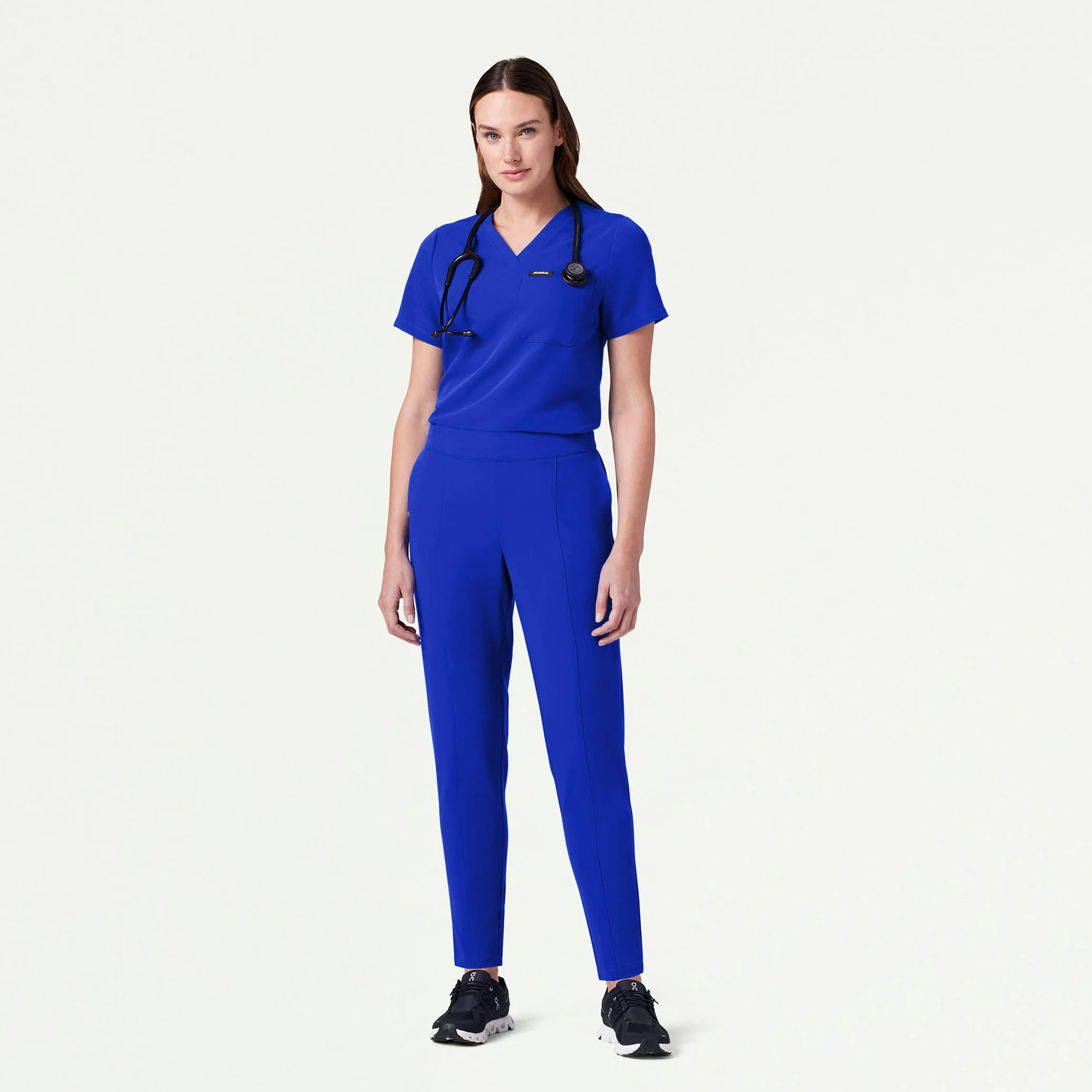 The Mari Essential Scrub Set - Royal Blue