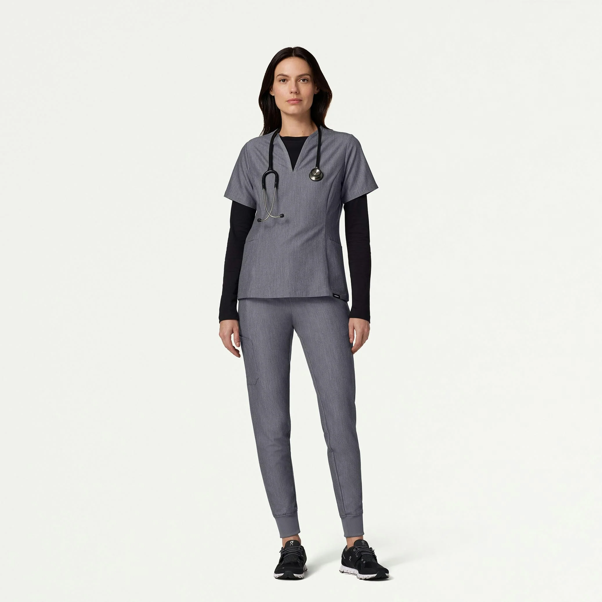 The Mendel Underscrub Set - Carbon Gray - Image 2