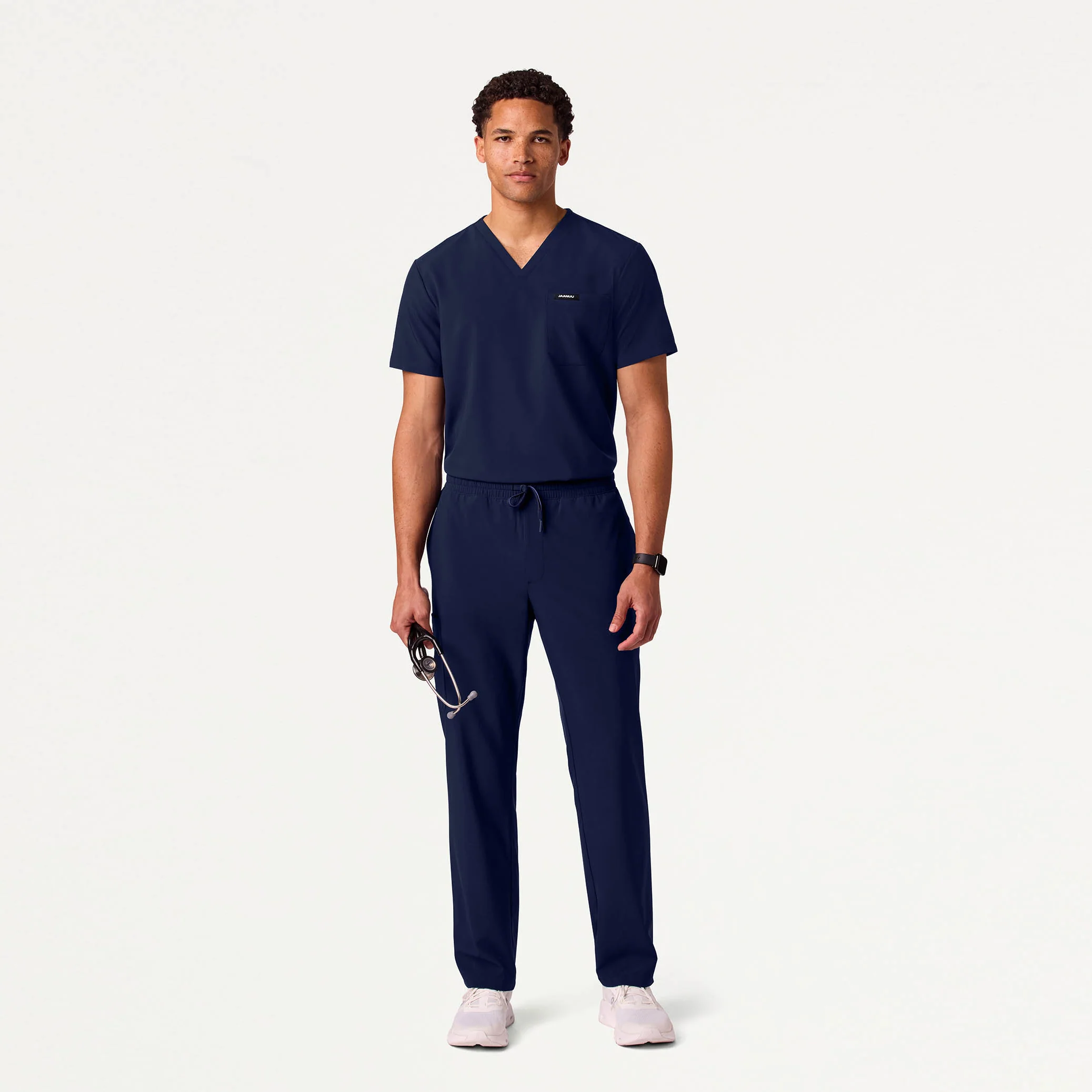 Men's UltraLITE™ Essential Scrub Set - Midnight Navy