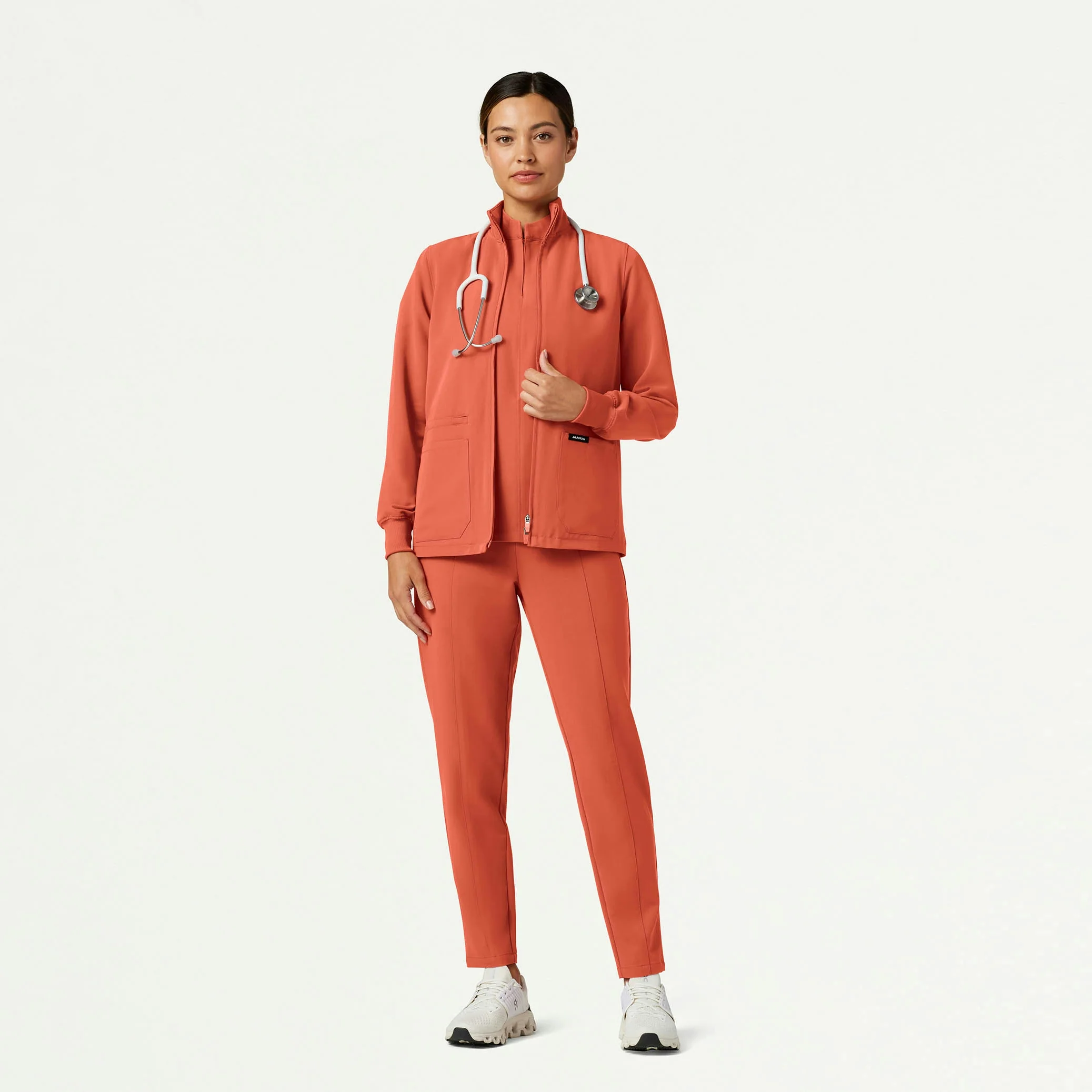 The Nelli Jacket Scrub Set - Royal Blue