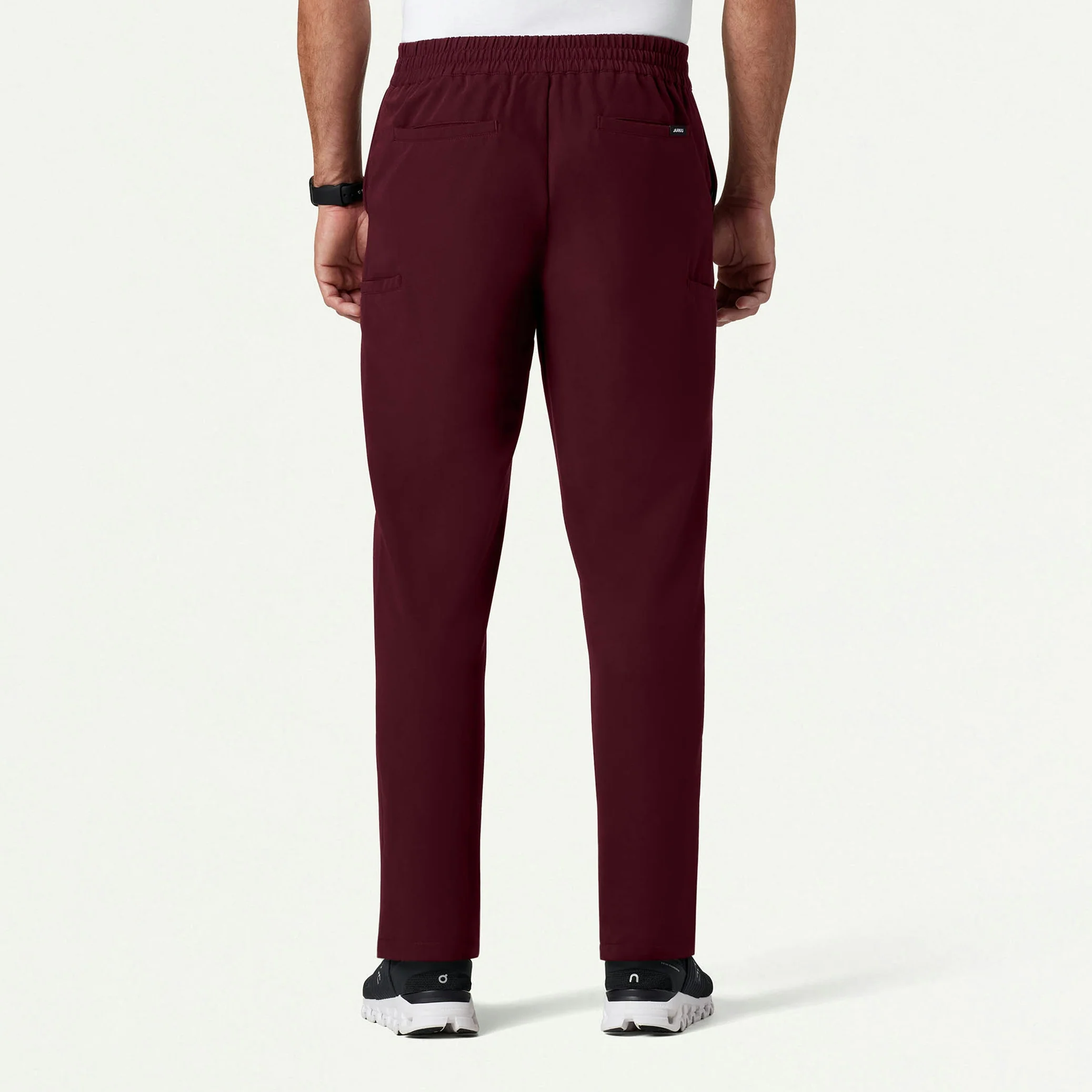The Thom Essential Scrub Set - Burgundy - Image 2