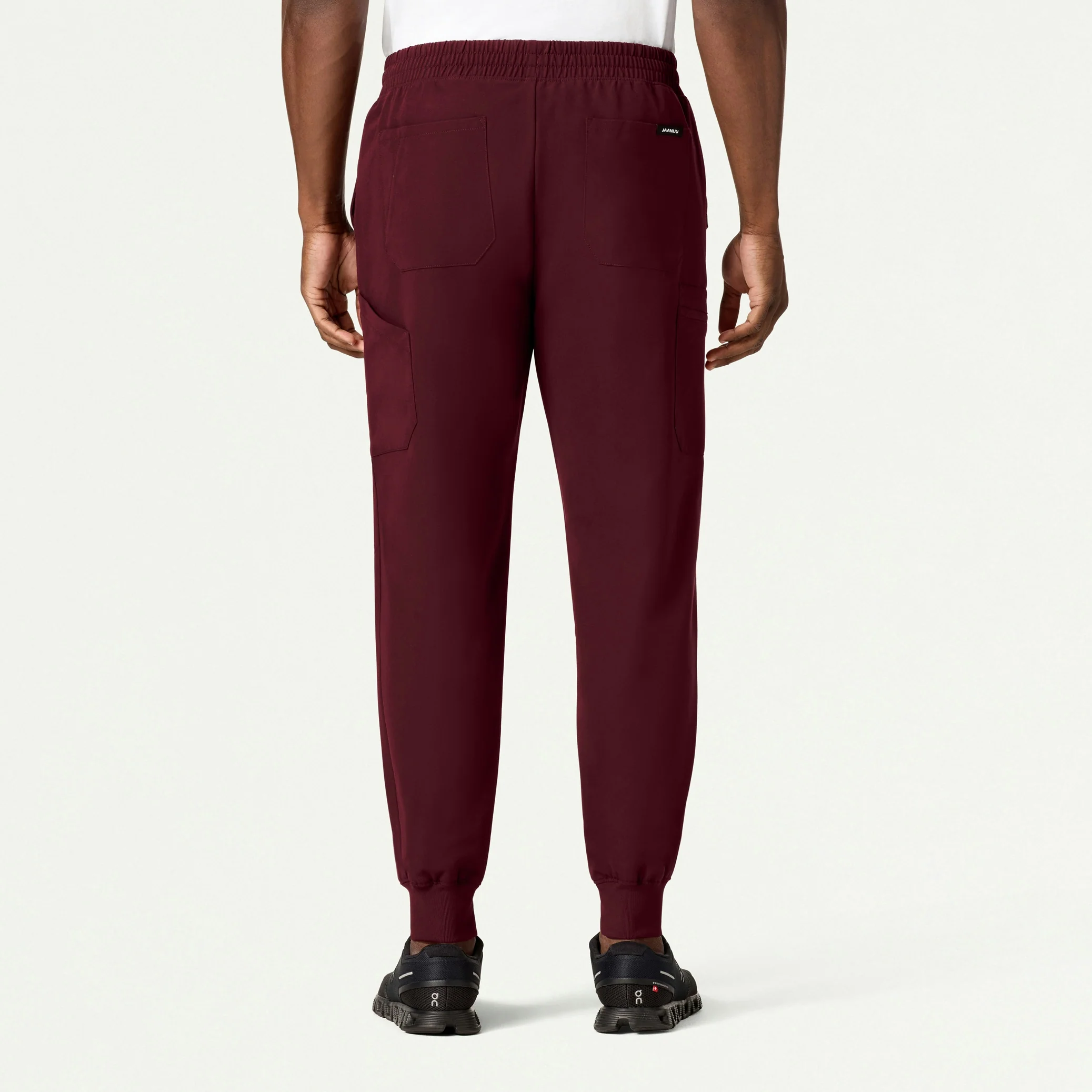 The Wilhelm Jacket Scrub Set - Burgundy - Image 2