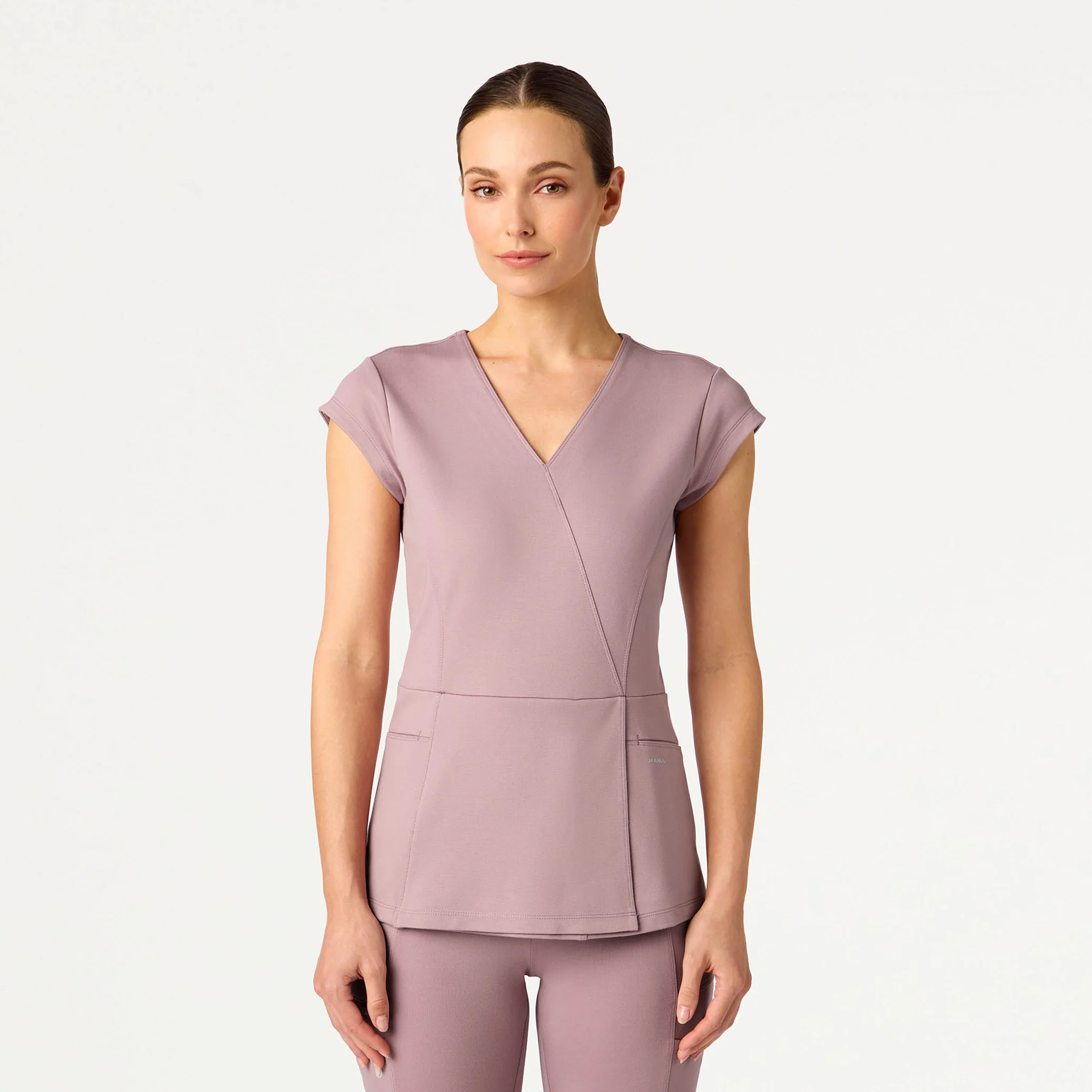 The Mock-Wrap UltraSOFT™ Scrub Set - Blossom - Image 2