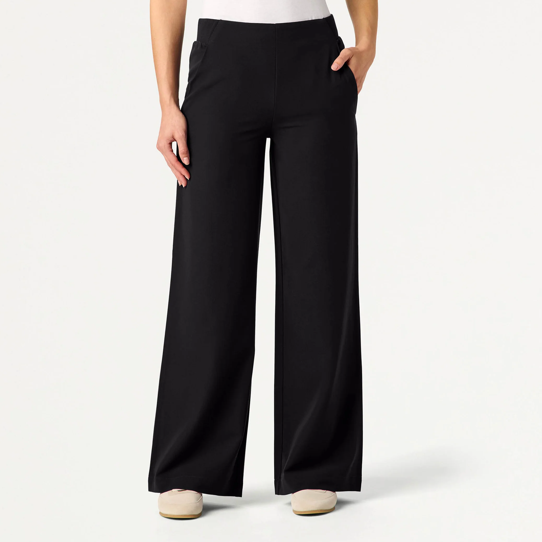 The Relaxed Scrub Set - Black - Image 4