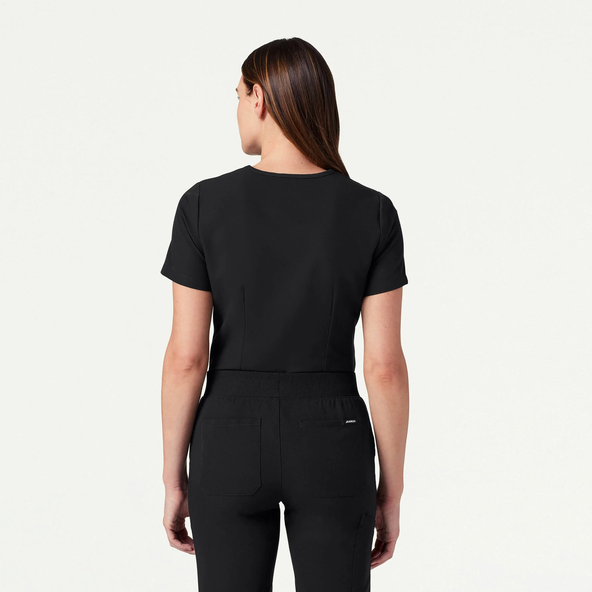 The Slim Scrub Set - Black - Image 3