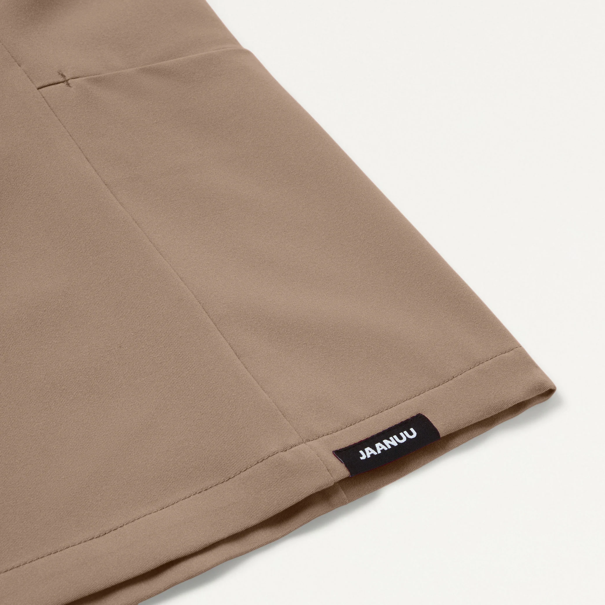 Calix Fit & Flare Scrub Top - Mocha - Image 5