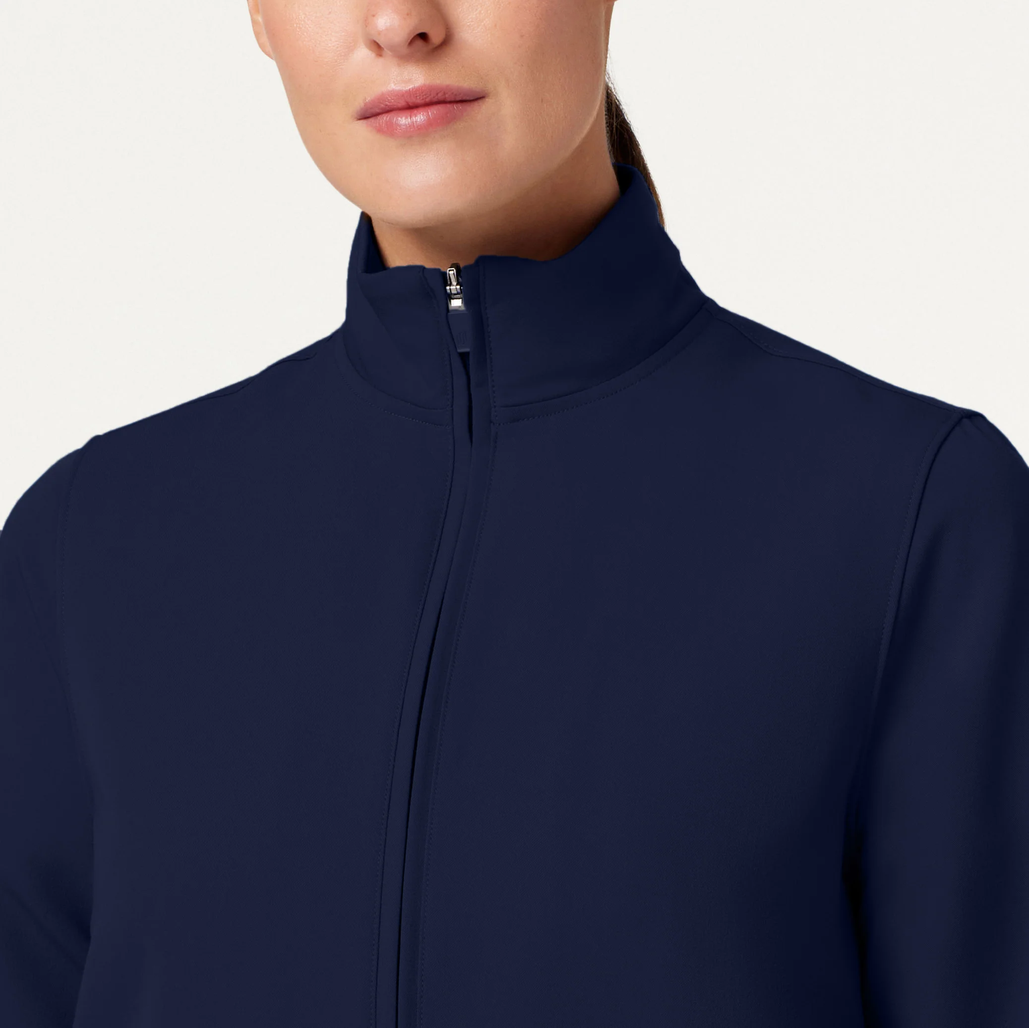 Ceri Essential 6-Pocket Scrub Jacket - Midnight Navy - Image 5