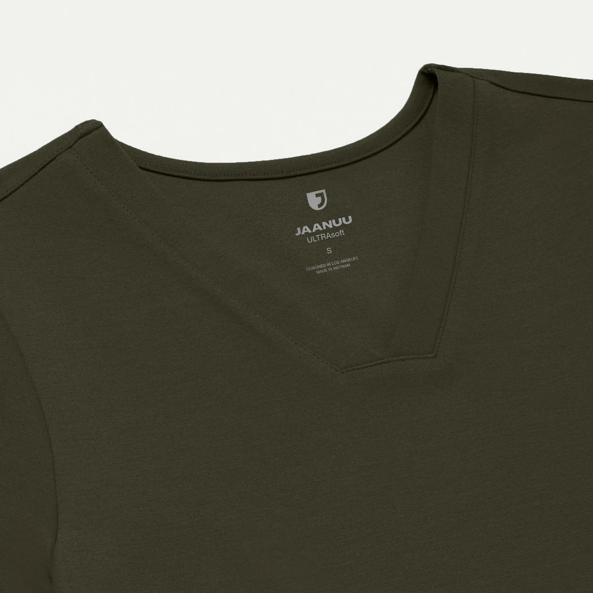 Cesi Slim Scrub Top - Deep Olive - Image 4