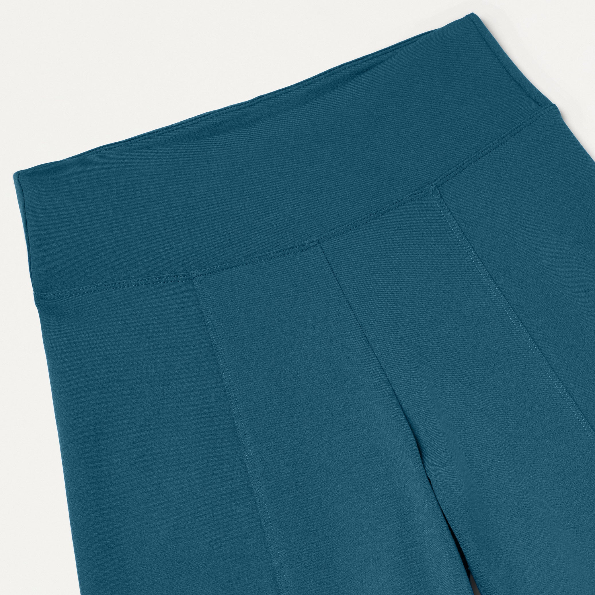 Ivy UltraSOFT™ Yoga Scrub Pant - Caribbean Blue - Image 4