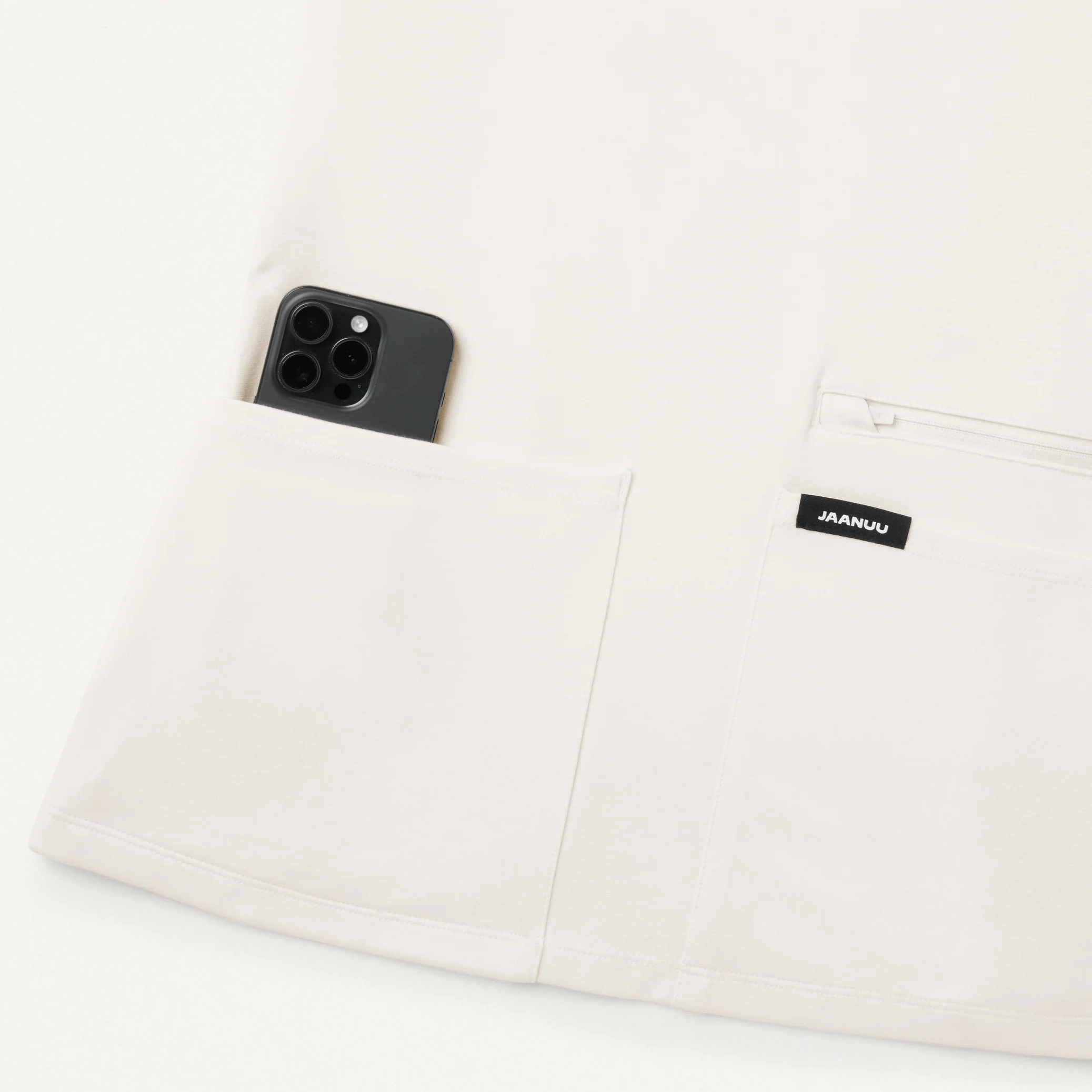 Kass Slim 4-Pocket Scrub Top - Frost - Image 4