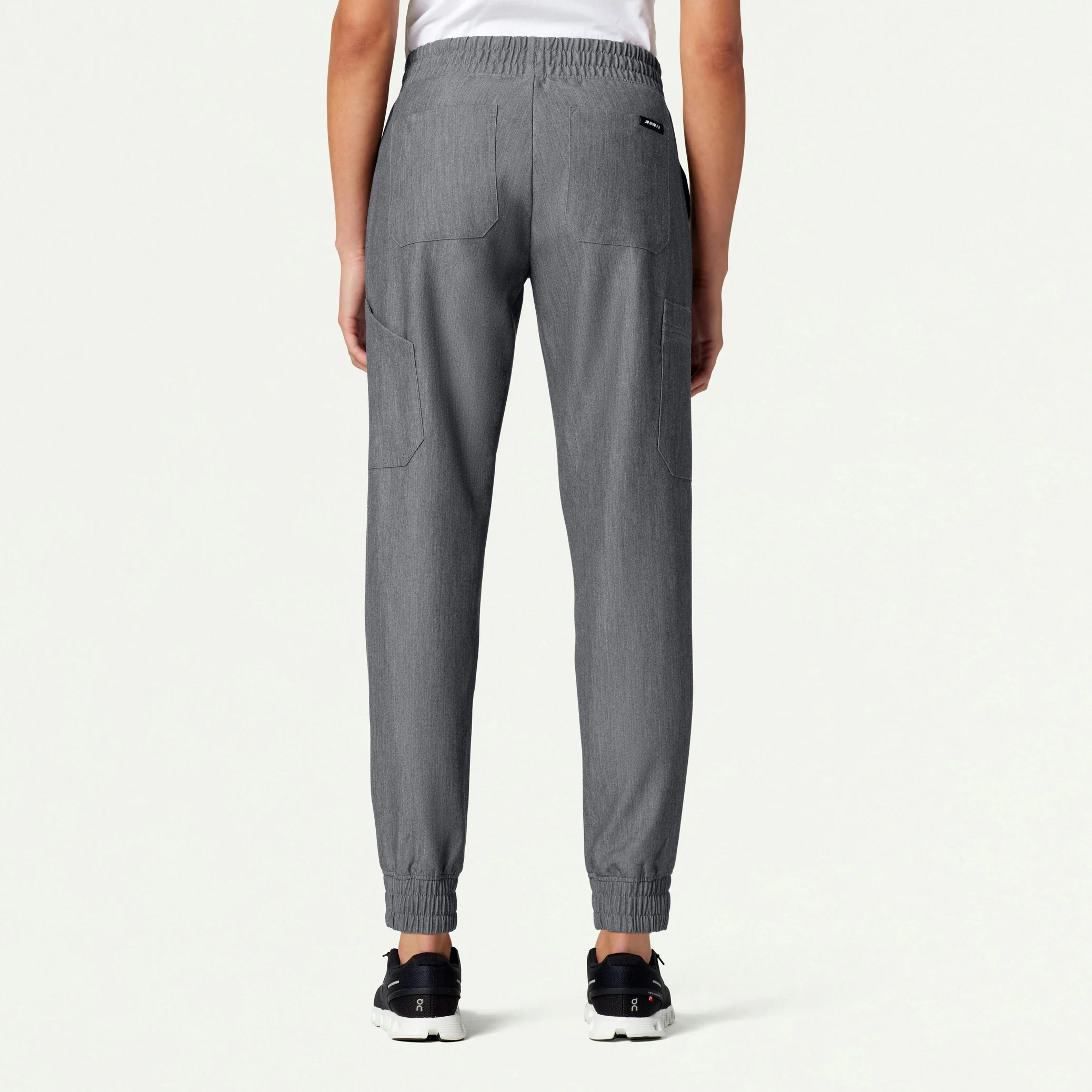 Neo Everyday Cargo Scrub Jogger - Heather Gray - Image 3