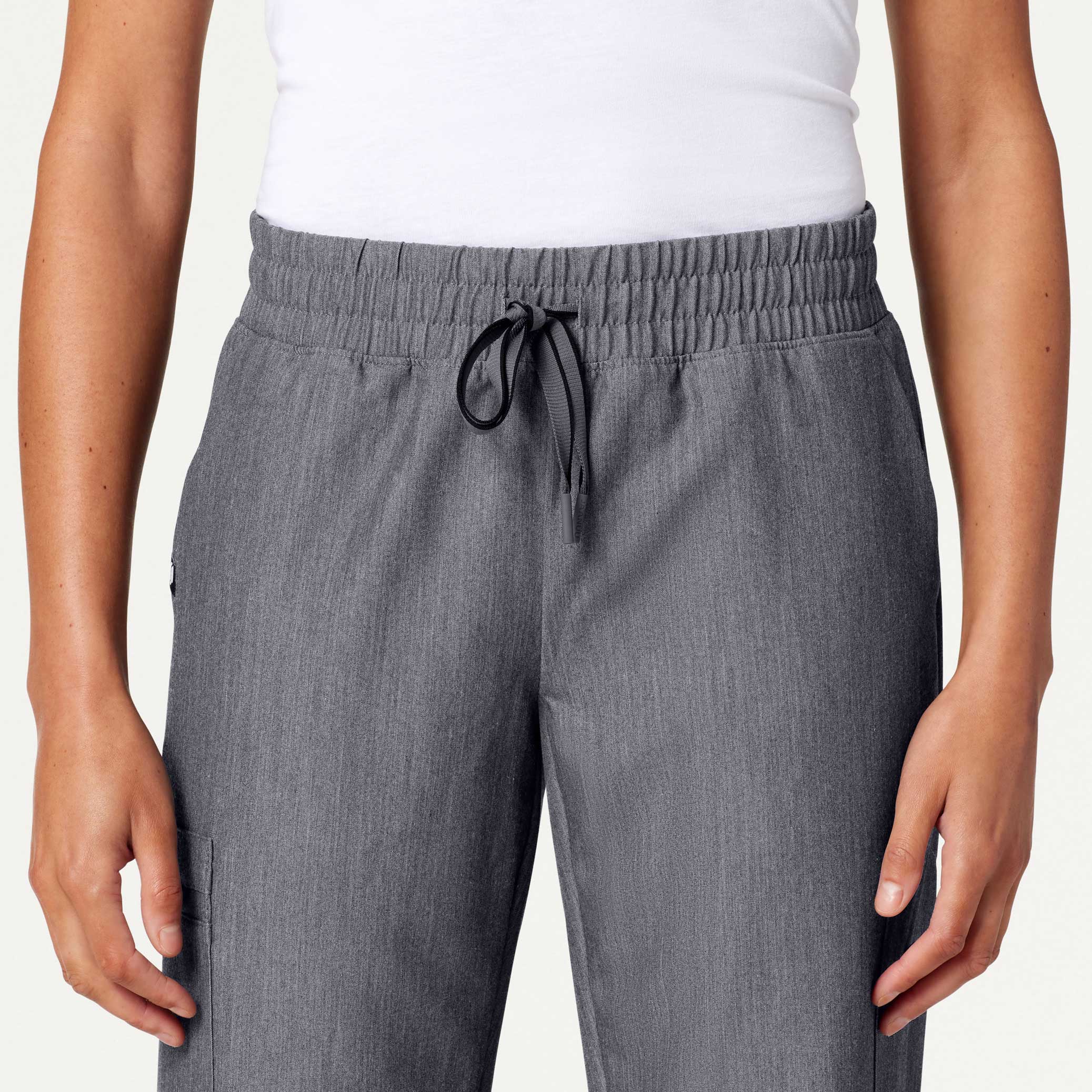 Neo Everyday Cargo Scrub Jogger - Heather Gray - Image 4