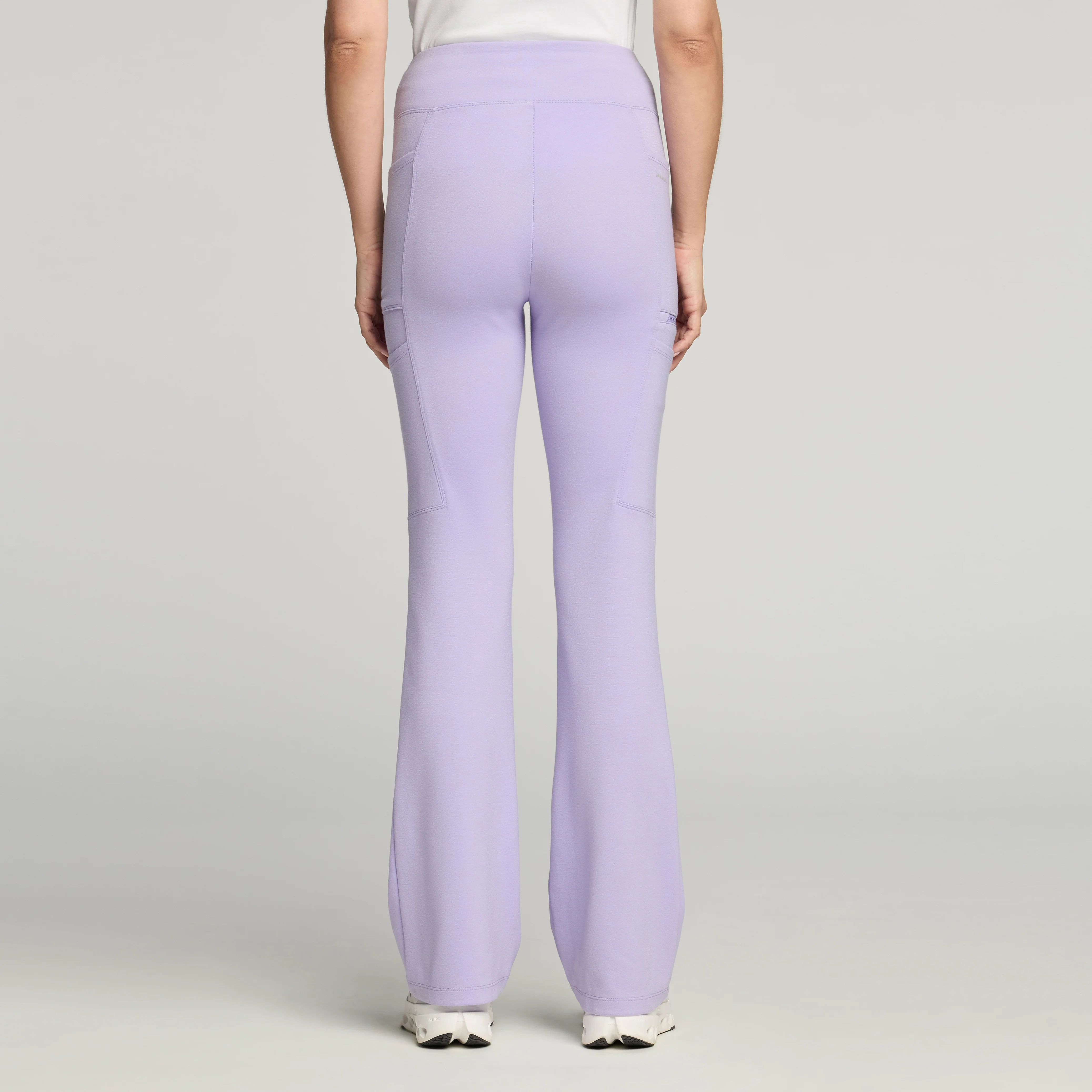 Perri UltraSOFT™ Yoga Scrub Pant - Lavender - Image 4