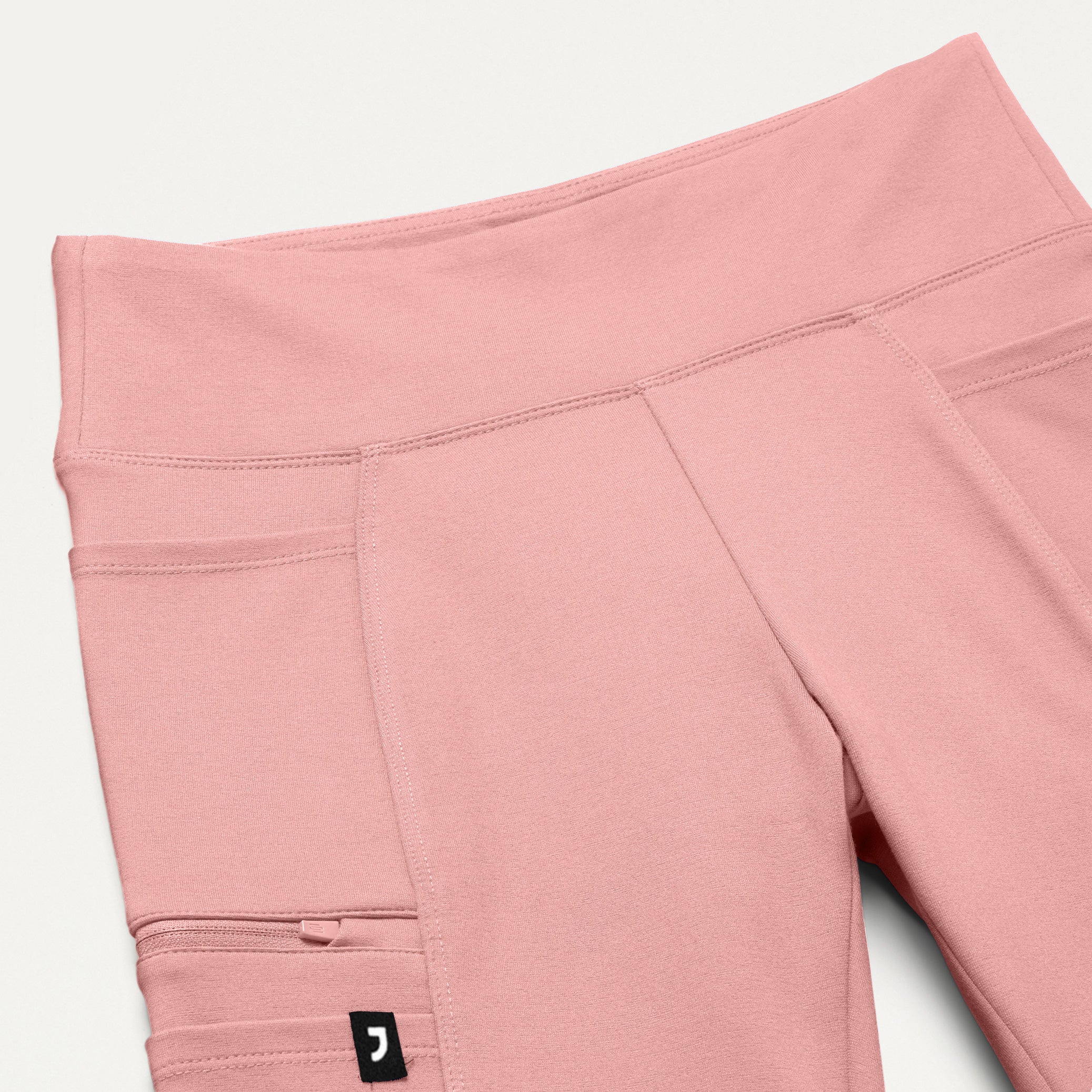 Perri UltraSOFT™ Yoga Scrub Pant - Mauve - Image 8