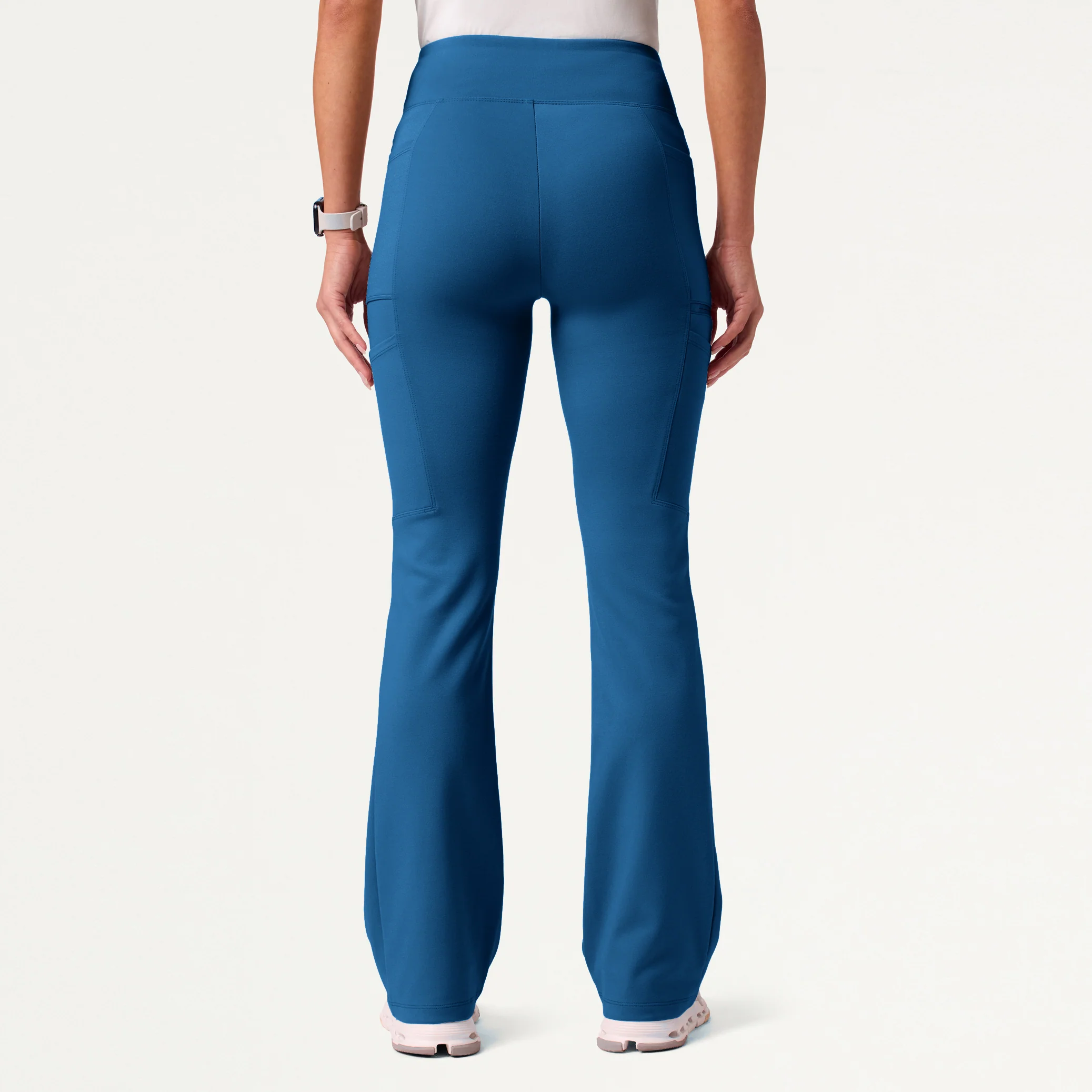 Perri UltraSOFT™ Yoga Scrub Pant - Ocean - Image 4