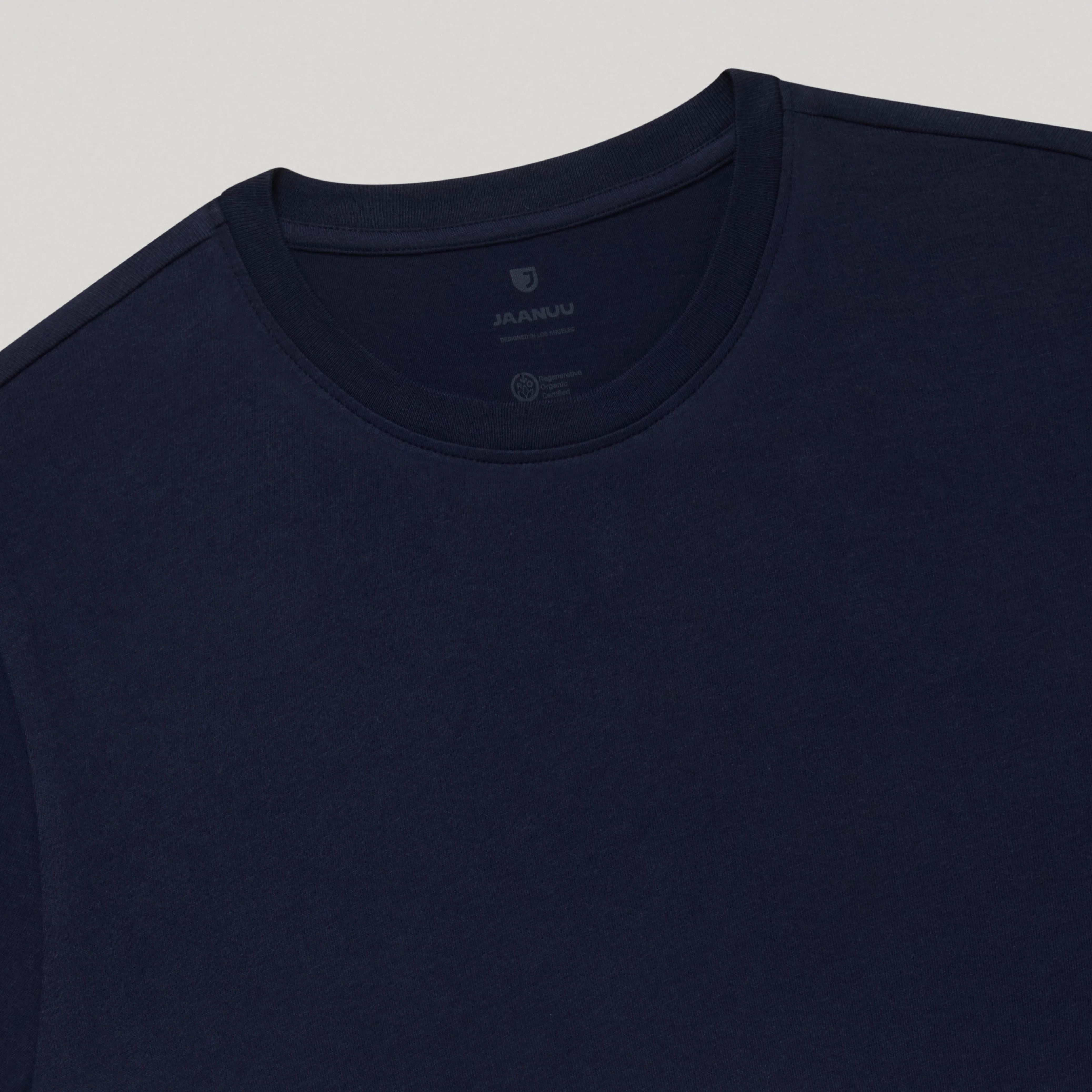 Regenˣ Short-Sleeve Cotton Underscrub - Midnight Navy - Image 5