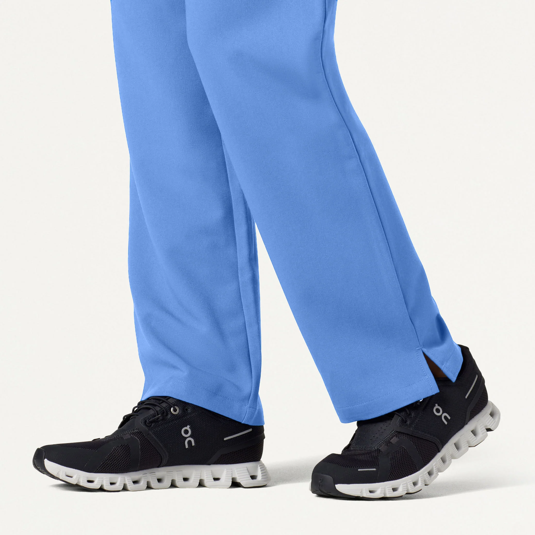 Xenos Essential Knit-Waist Scrub Pant - Ceil Blue - Image 7