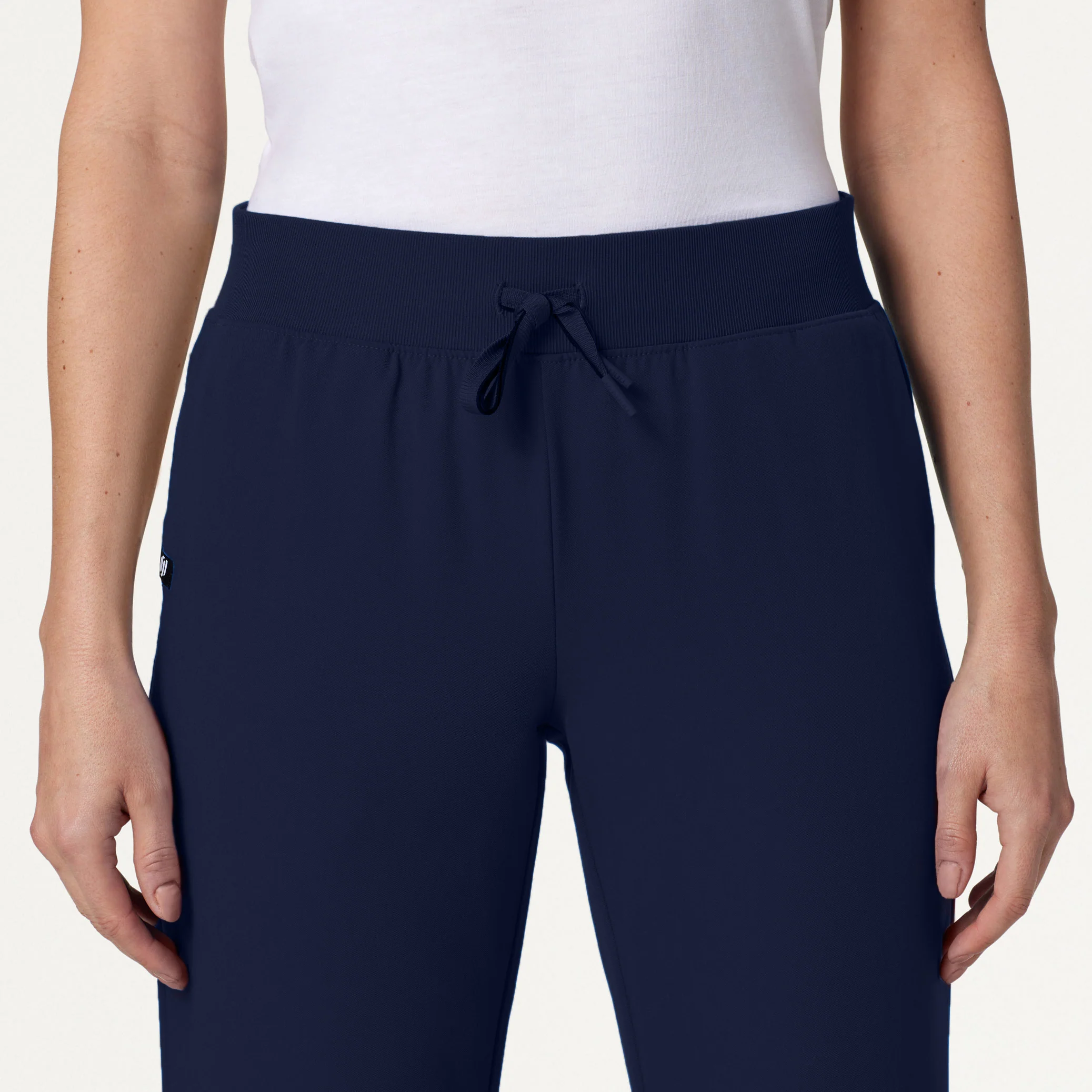 Xenos Essential Knit-Waist Scrub Pant - Midnight Navy - Image 4