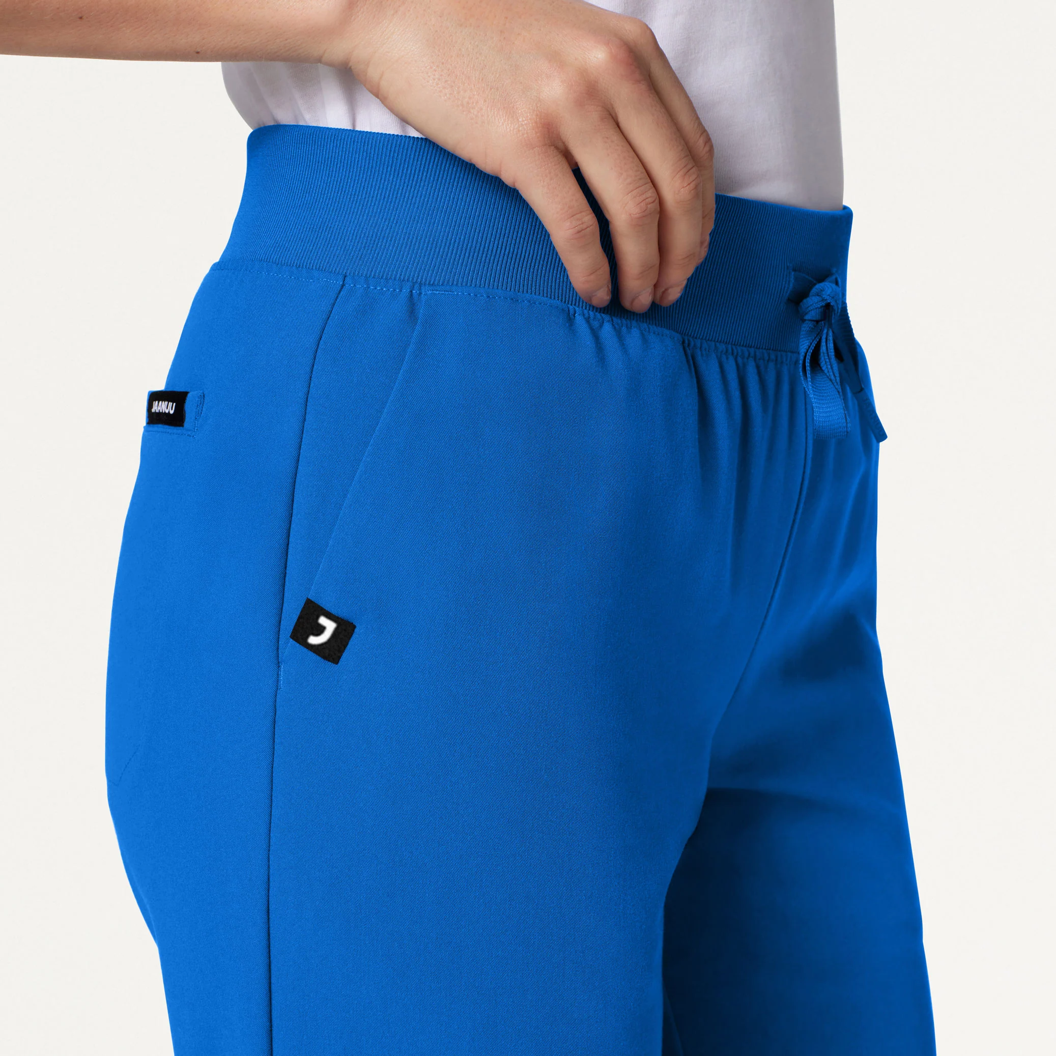 Xenos Essential Knit-Waist Scrub Pant - Royal Blue - Image 5